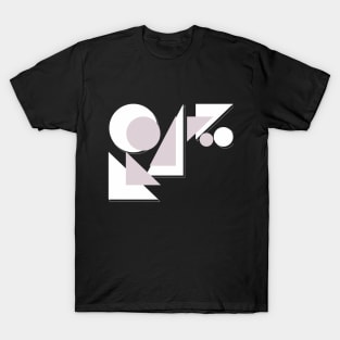 Geometric Shapes Abstract T-Shirt
